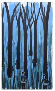 Schilderij van de Belgische kunstschilderes Ellen De Meutter