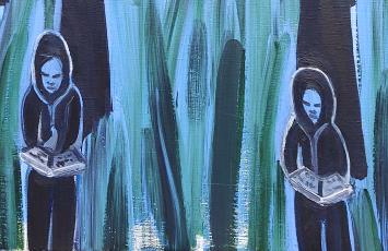 Belgische kunstenares Ellen De Meutter