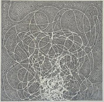 Drawing, Rings and strings 1975