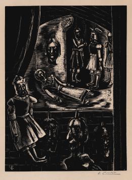 Grafisch kunstwerk van Elsa Courtoit