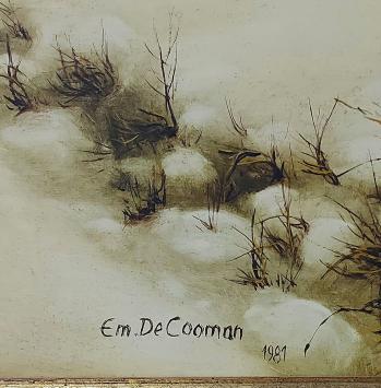 Winterlandschapje 1981