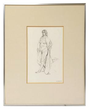 Naakttekening van Emiel Foubert kopen