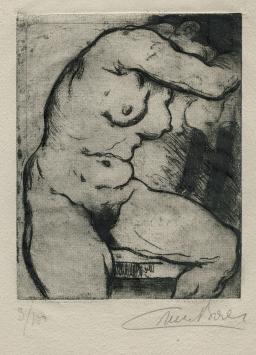 Ets vande Belgische kunstenaar Emile Baes kopen