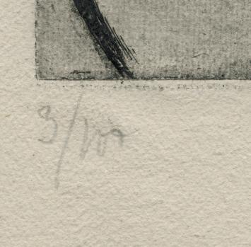 Naakt zittende dame van Emile Baes