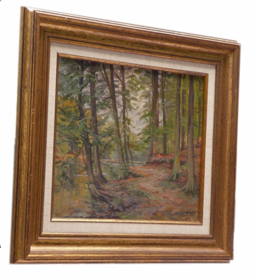 Olieverfschilderij kopen van E. De Geld