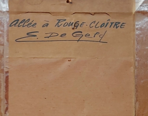 Allée à Rouge-Cloître