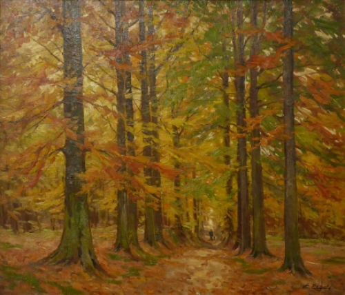 Kunstwerk van de Belgische schilder  Emile De Geld