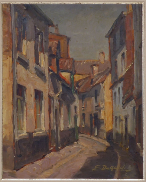 Kunstwerk van de Belgische schilder  Emile De Geld