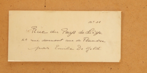 Schilderij kopen van Emile De Geld