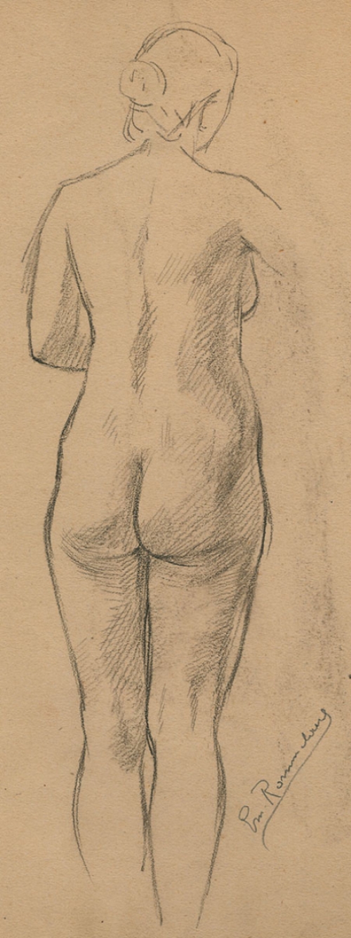 Tekening van Emile Rommelaere kopen