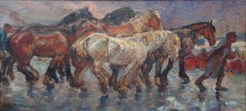 Expressionistische Belgische kunstschilder Thysebaert