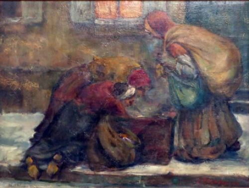 Belgian painter Emile Thysebaert