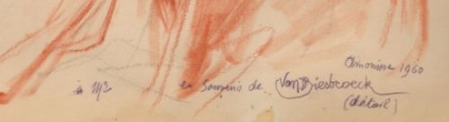 Dessin de Jules Pierre van Biesbroeck (Jr)