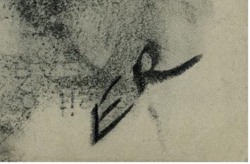 Tekening van de Belgische kunstenaar Ernst Engel-Pak