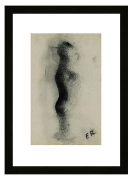 Houtskoolschets van Ernst Engel-Pak kopen