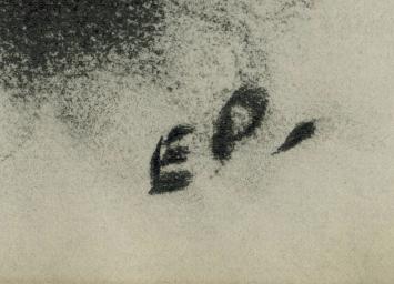 Tekening van de Belgische kunstenaar Ernst Engel-Pak