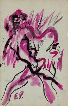 Kunst op papier van Ernst Engel-Pak