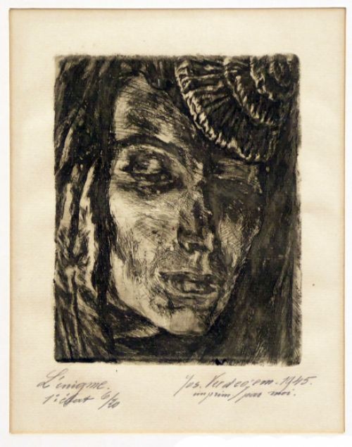 Ets van Joseph Verdegem L'Áâ°NIGME 1 Áâ°TAT 1945 6/20