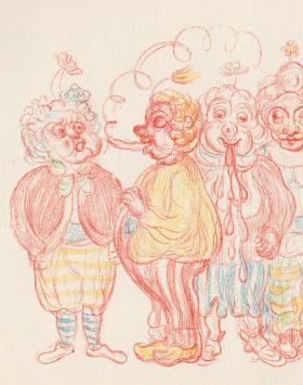 Kunstwerkje op papier van James Ensor kopen