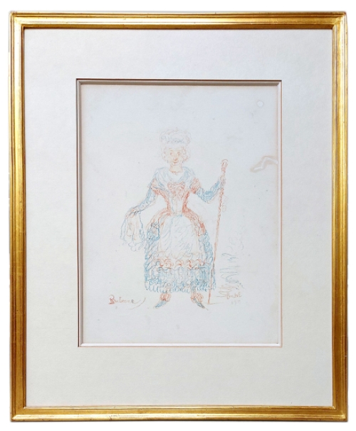 Litho uit 1929 van James Ensor kopen