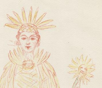 Kunstwerkje op papier van James Ensor
