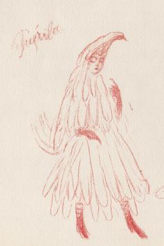 Litho uit 1929 van James Ensor uit La Gamme d'Amour
