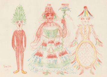Litho van James Ensor uit 1929
