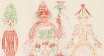 Litho uit 1929 van James Ensor uit La Gamme d'Amour kopen