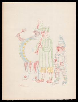 Lithografie uit 1929 van James in mint conditie