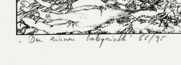 Kunstwerkje op papier in zeer goede conditie