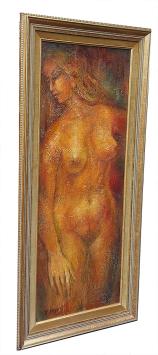 De staande naakte vrouw