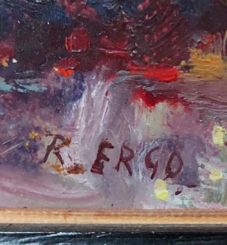 Klein kunstwerkje, bloemenstilleven