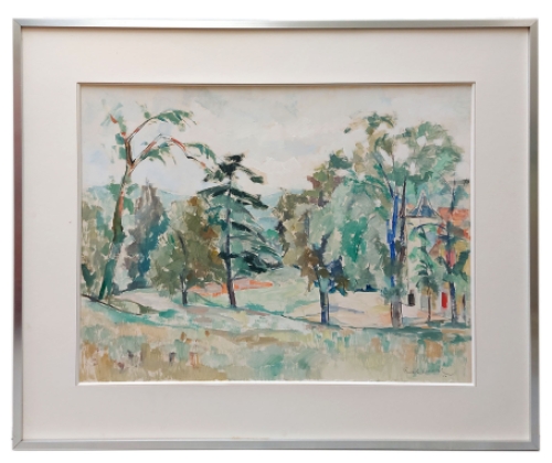 Schilderij van de Belgische kunstenaar Ernest Albert