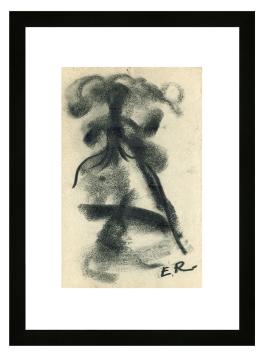 Houtskoolschets van Ernst Engel-Pak kopen