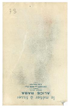 Tekening van de Belgische kunstenaar Ernst Engel-Pak