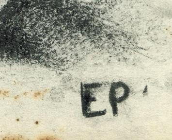 Tekening van de Belgische kunstenaar Ernst Engel-Pak