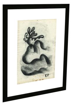 De vrouw abstractie B