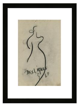 Houtskoolschets van Ernst Engel-Pak kopen