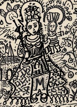 Tekening uit 1971 van Ernest Van Den Driessche kopen