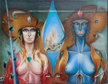 Schilderij van Jean-Claude L' Ernout uit 1981