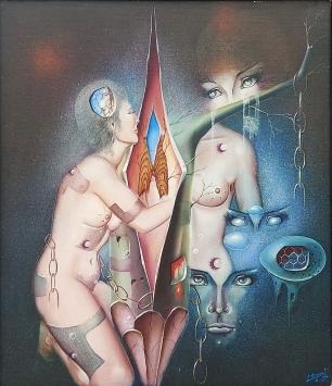 Schilderij van Jean-Claude L' Ernout