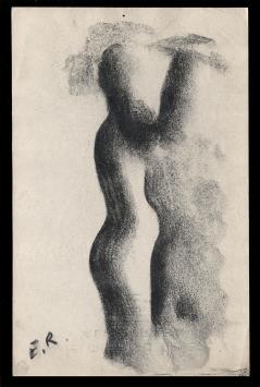 Houtskooltekening van Ernst Engel-Pak kopen