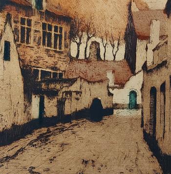 Koop kunstwerk op papier van de Belgische kunstenaar Julien Célos