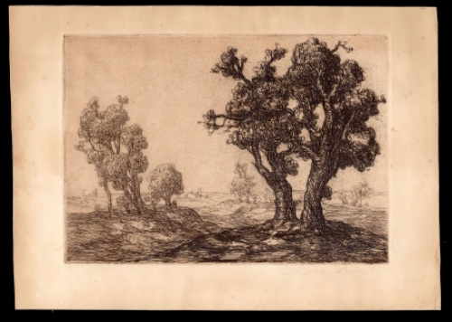 Ets van de Belgische kunstenaar Edmond Van Dooren kopen