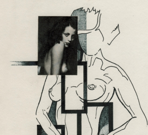 Collage van de Belgische kunstenaar Eugène Eechaut kopen