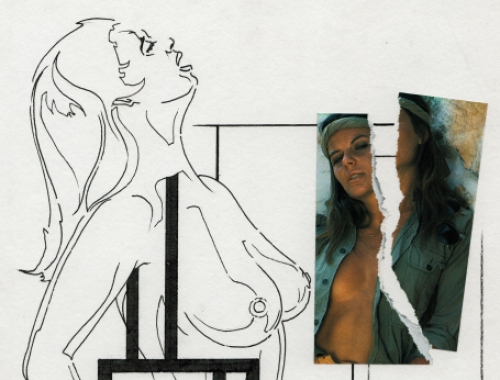 Collage van de Belgische kunstenaar Eugène Eechaut kopen