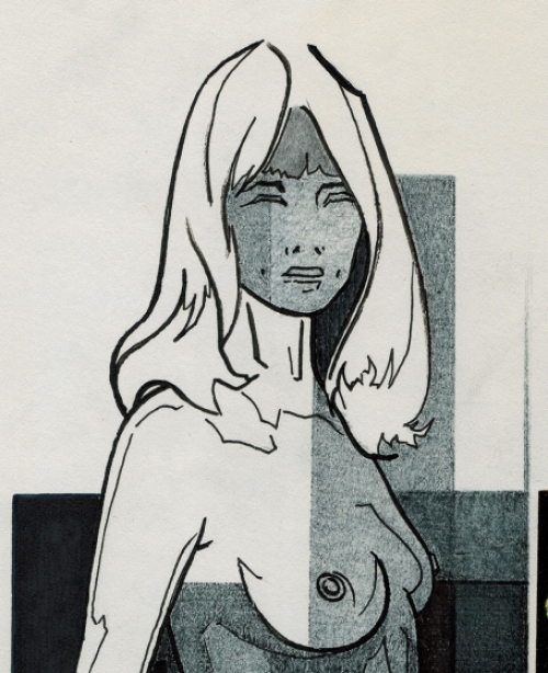 Collage van de Belgische kunstenaar Eugène Eechaut kopen