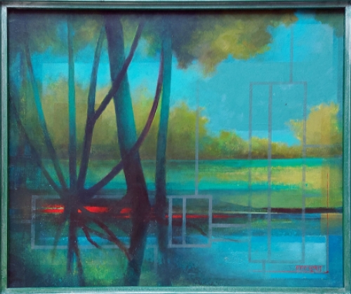 Schilderij van de Belgische kunstenaar Eugène Eechaut kopen