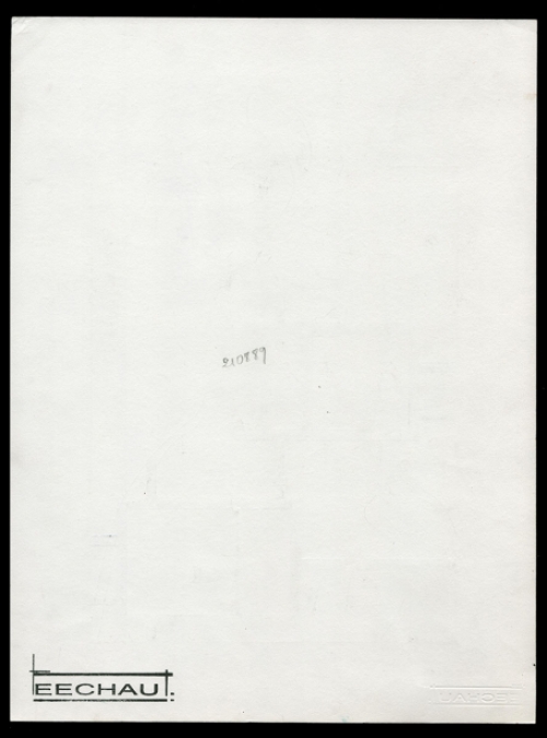 Tekening gemengde techniek naakt staand 21 08 89