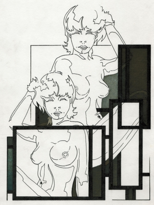 Tekening van de Belgische kunstenaar Eugène Eechaut kopen